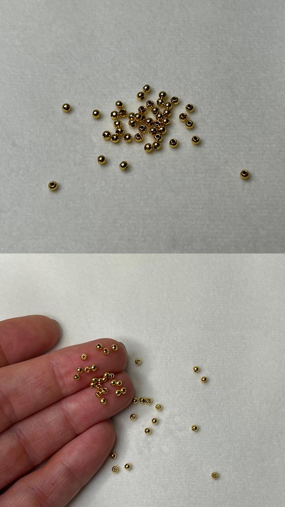 Бусины 925 пр + 18 ка 2 мм