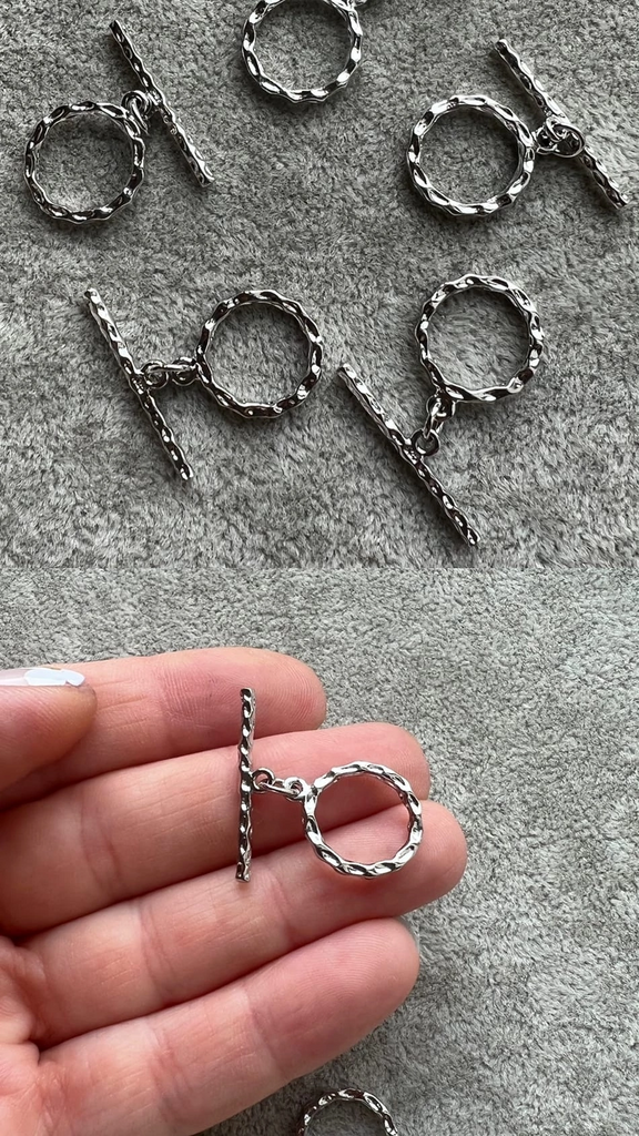 Тогл родий 15 мм