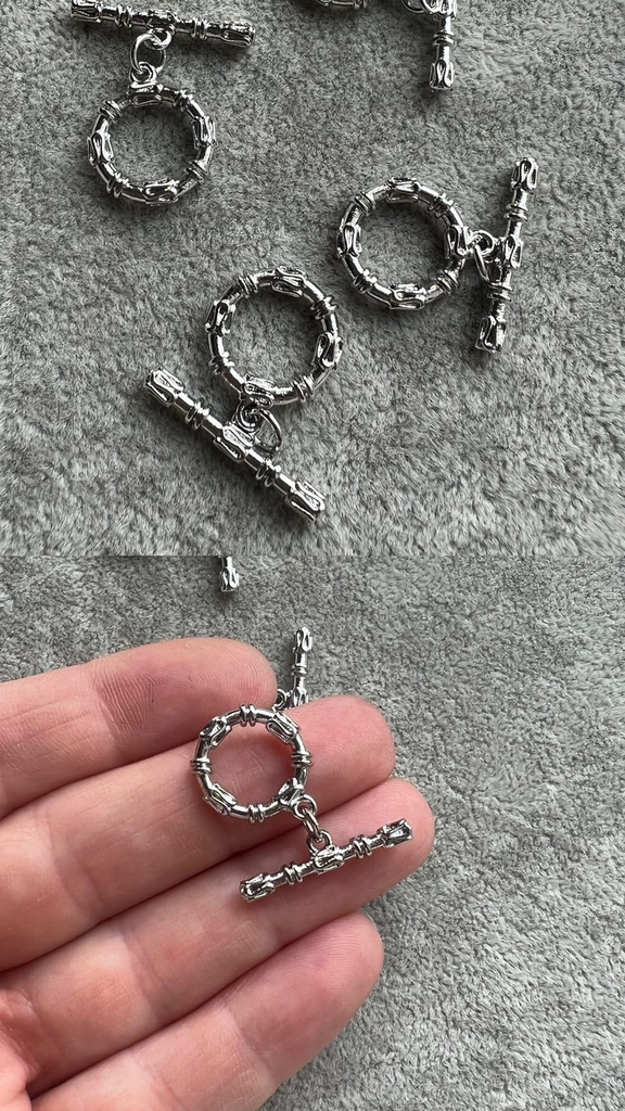 Тогл родий 15 мм