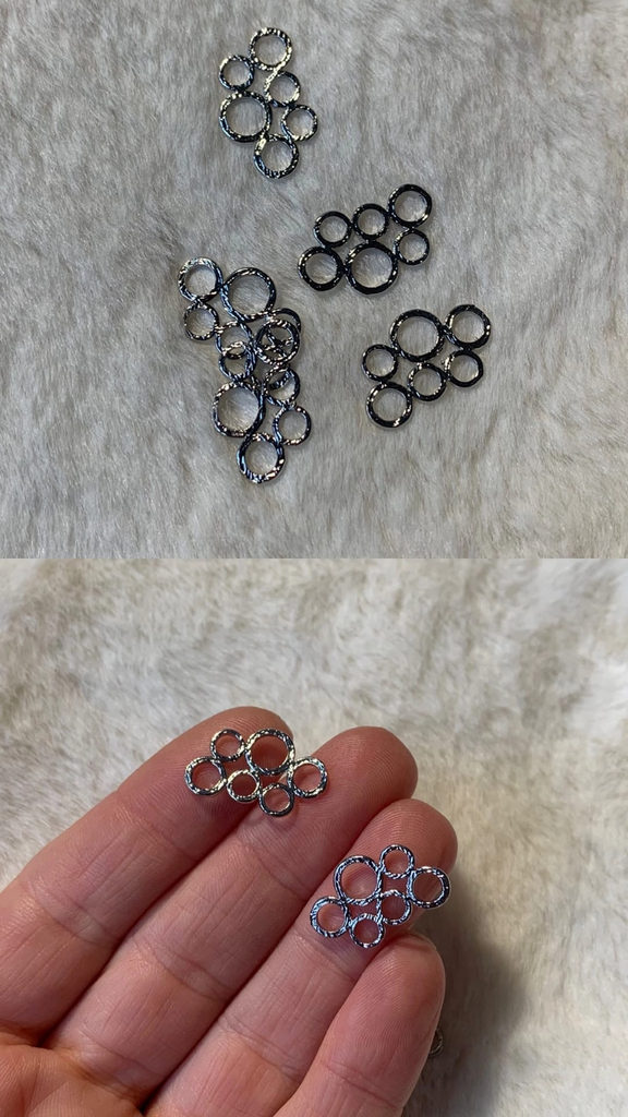 Коннектор родий 9 х 12 мм