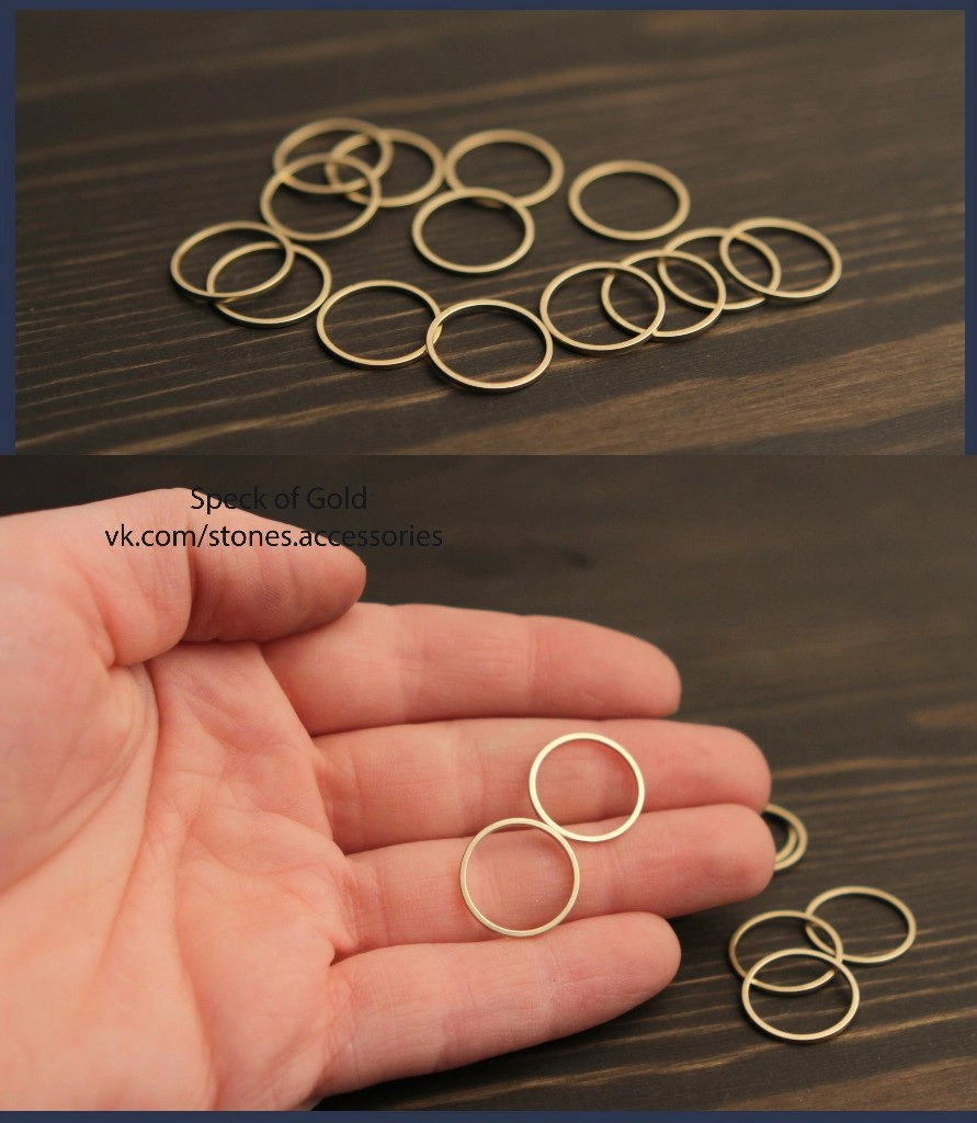 Кольца бронза 16 мм 10 шт
