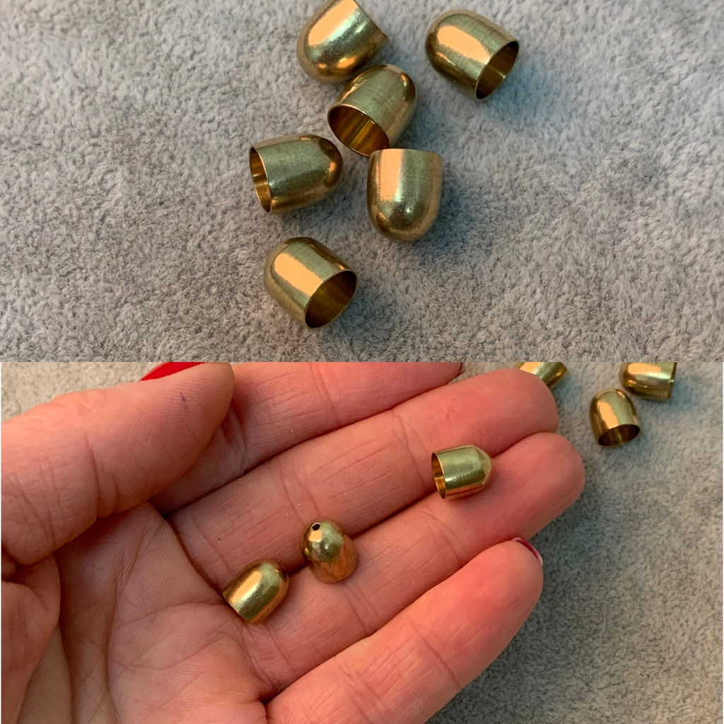 Шляпки бронза 8 шт