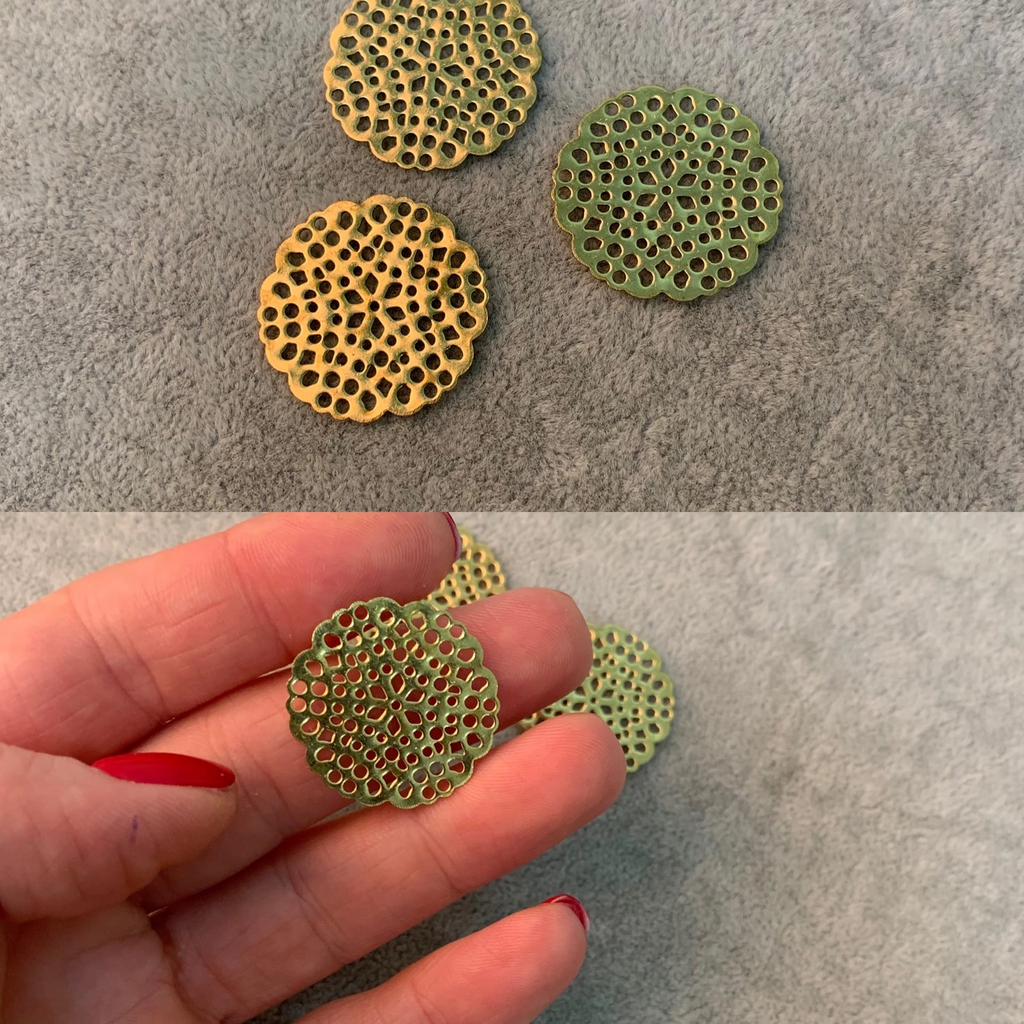 Коннектор бронза 24 мм 4 шт