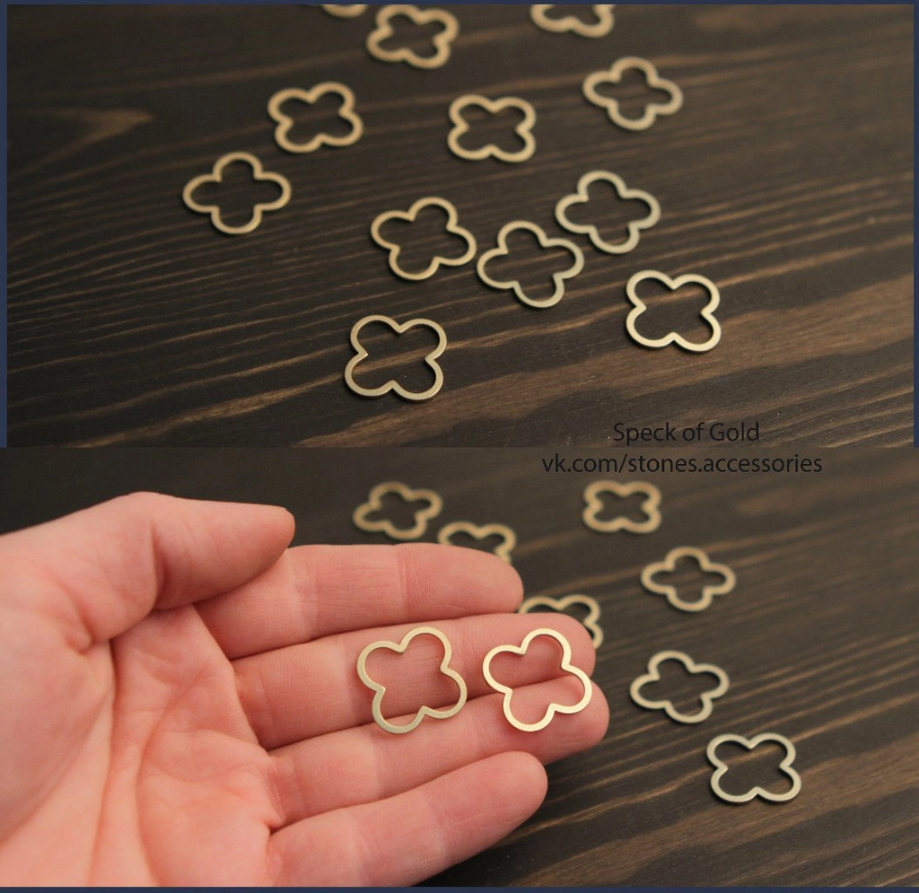 Коннекторы бронза 20 мм 4 шт