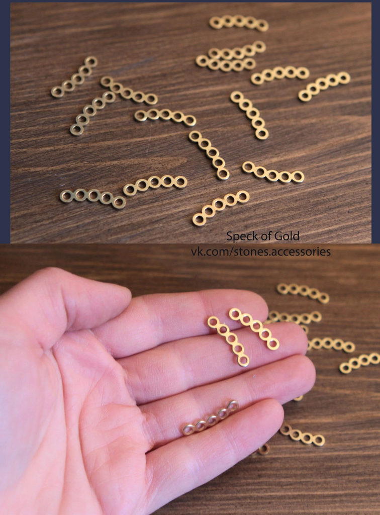 Коннекторы бронза 20 мм 4 шт