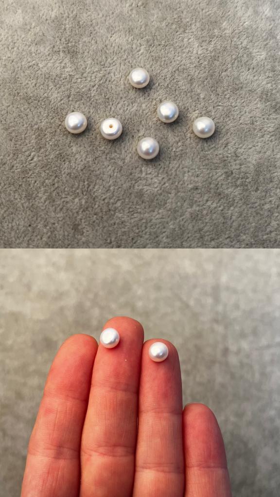 Кабошон жемчуг 5,5 мм