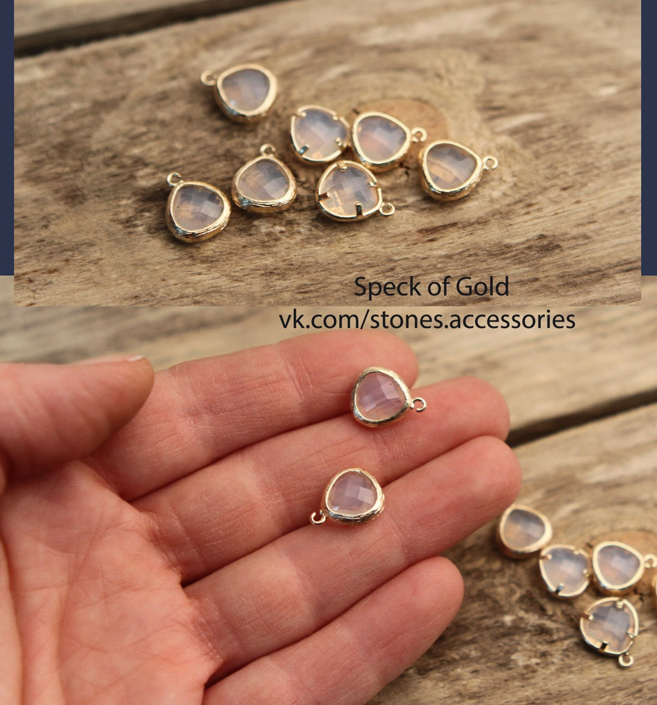 Подвеска с позолотой 10 мм