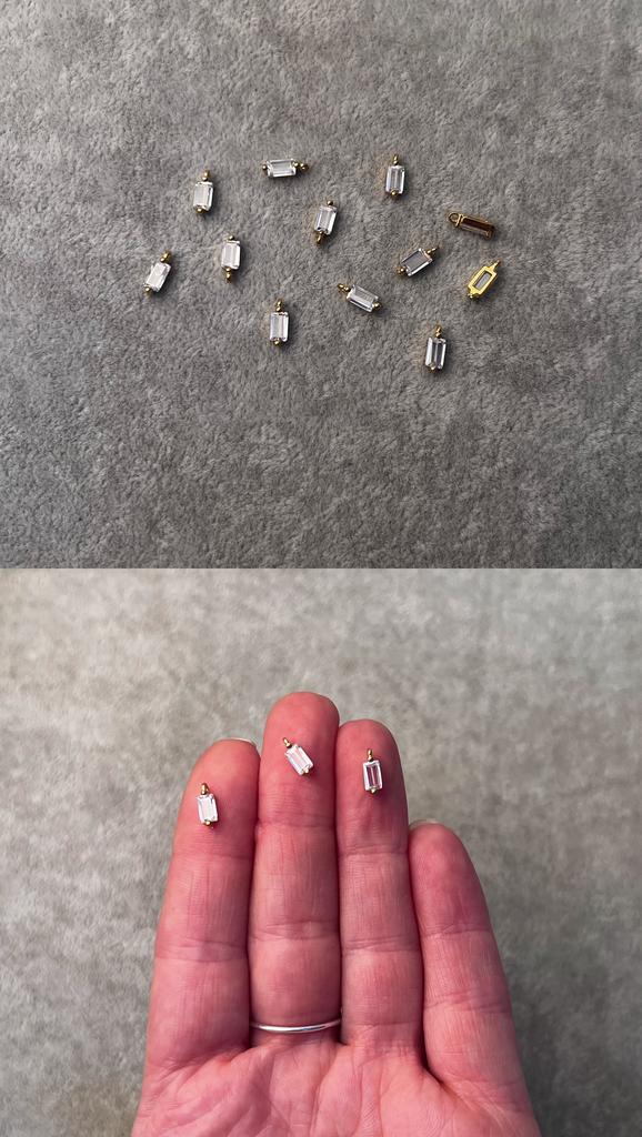 Подвеска с позолотой 7 мм