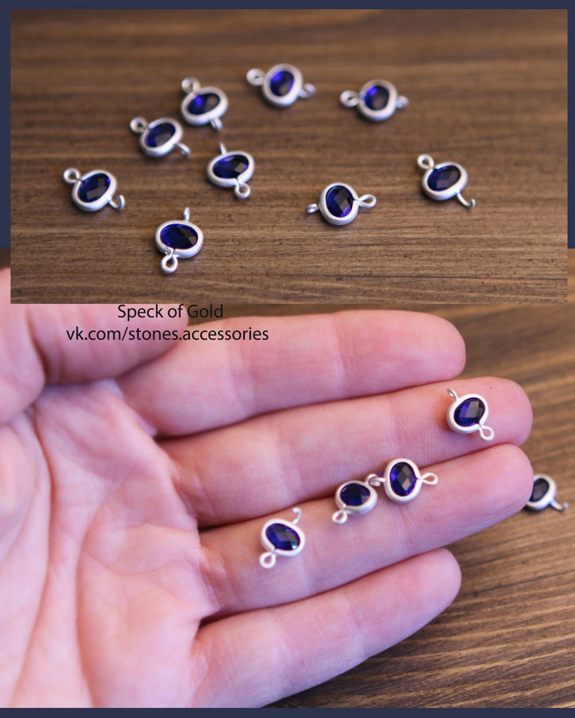 Коннектор родий 8 мм