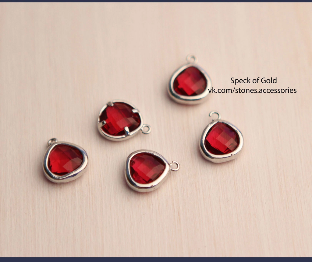 Подвеска родий 10 мм