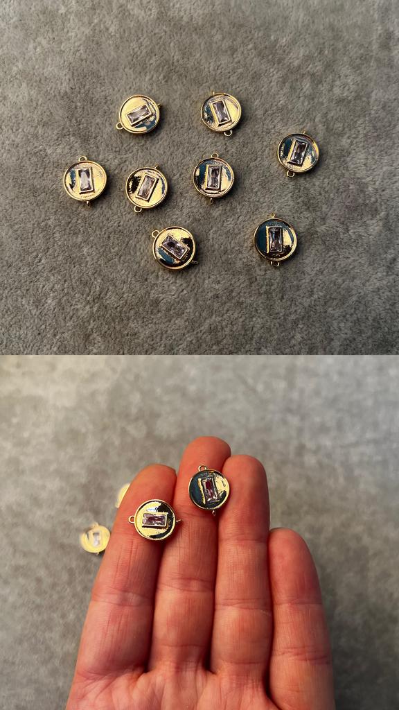 Коннектор с позолотой 11 х 14 мм