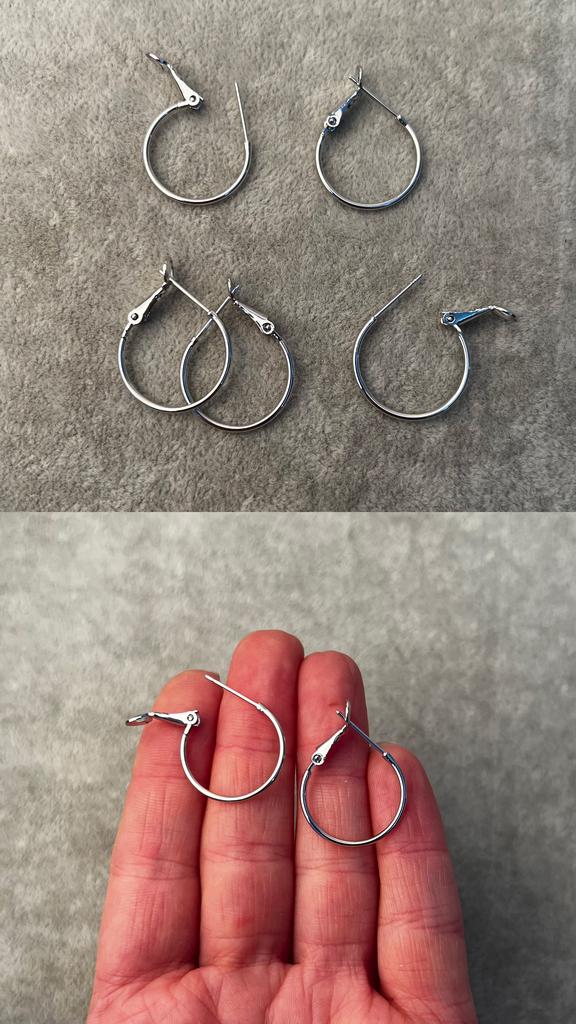 Швензы - Конго родий 20 х 1,5 мм