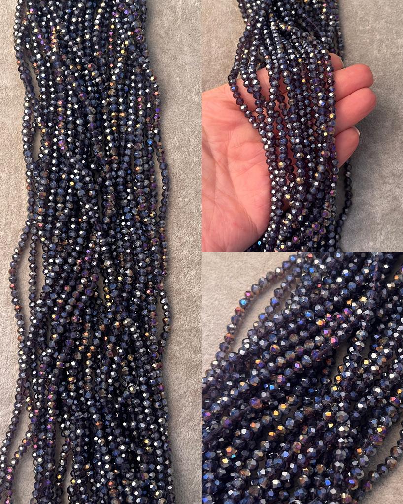 Хрусталь фиолетовый АВ 4 мм