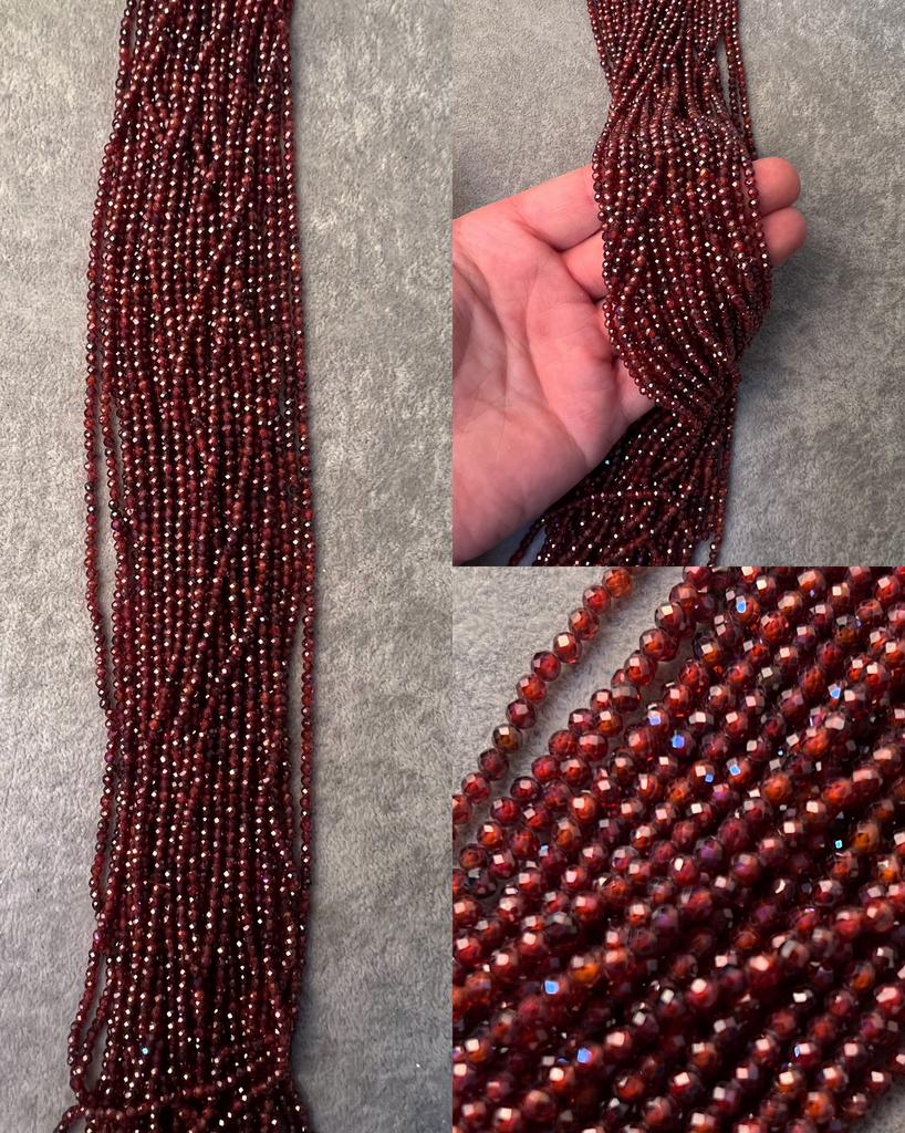 Цирконы коричнево-оранжевые 2.8 мм