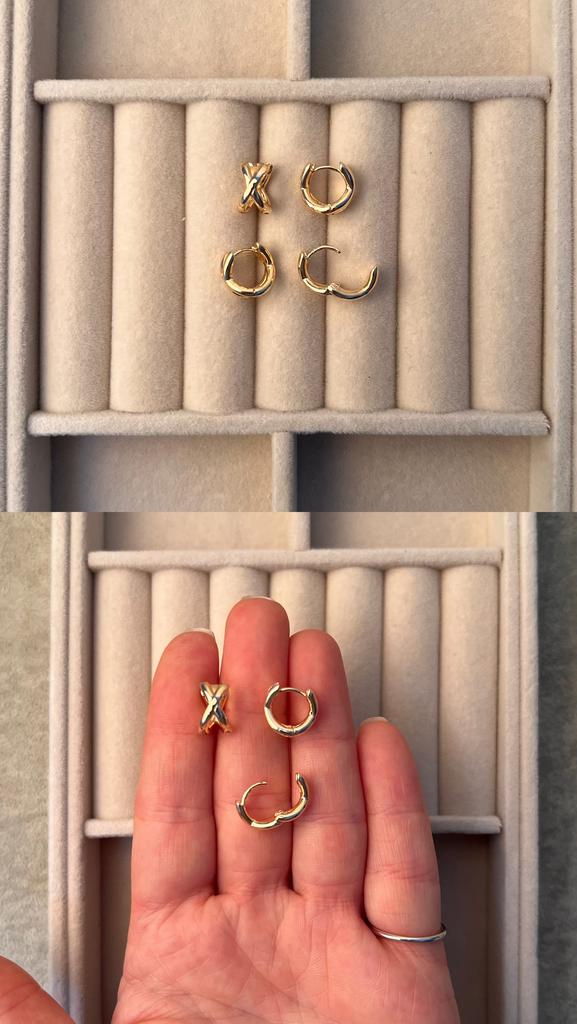 Швензы Конго позолота 18 ка 11 х 7 мм