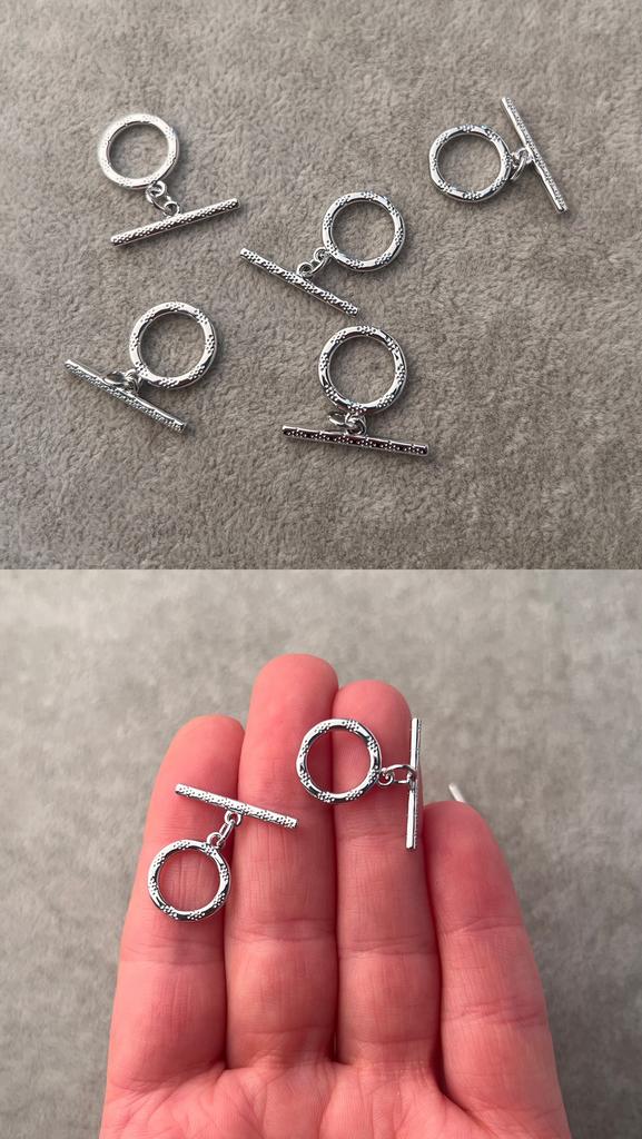 Тогл родий 13 х 2 мм