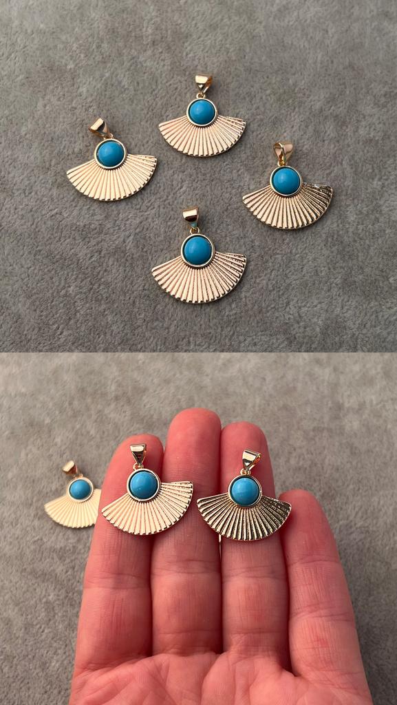 Подвеска с позолотой 23 х 19 мм