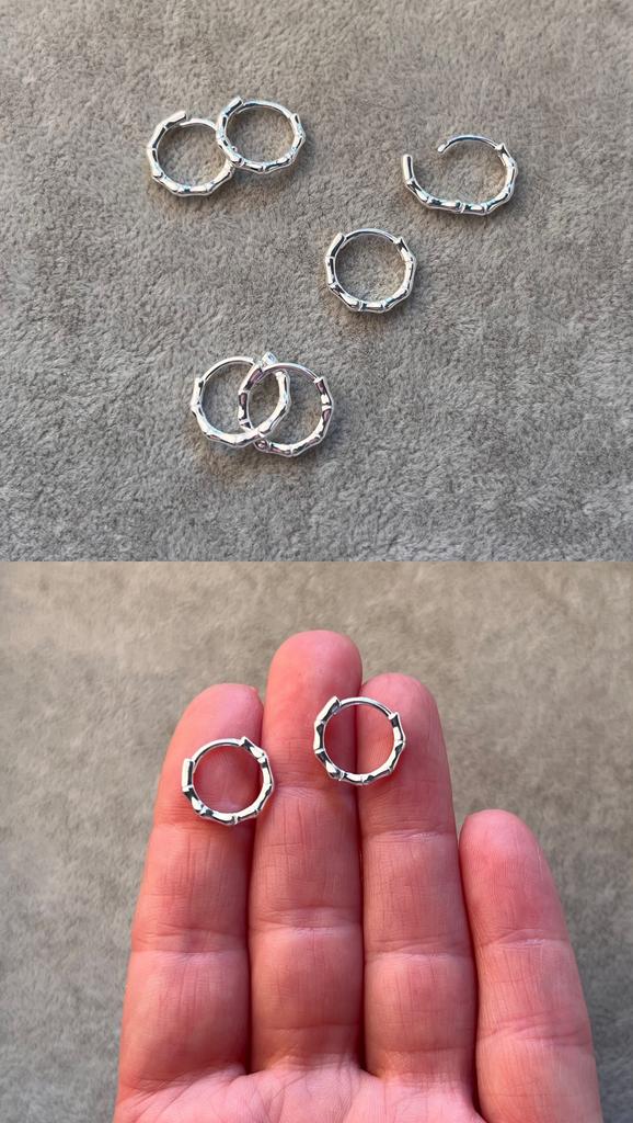 Швензы - Конго серебро 925 пр 13.5 х 2 мм