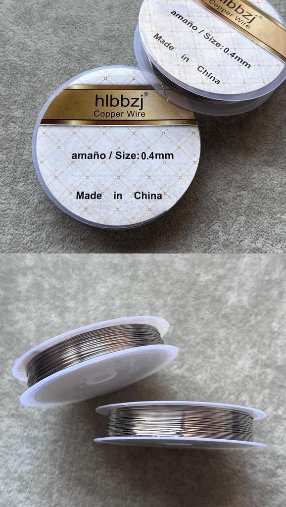 Проволока ювелирная с родиевым покрытием 0.4 мм