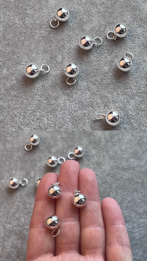 Подвеска серебро 925 пр 10 мм