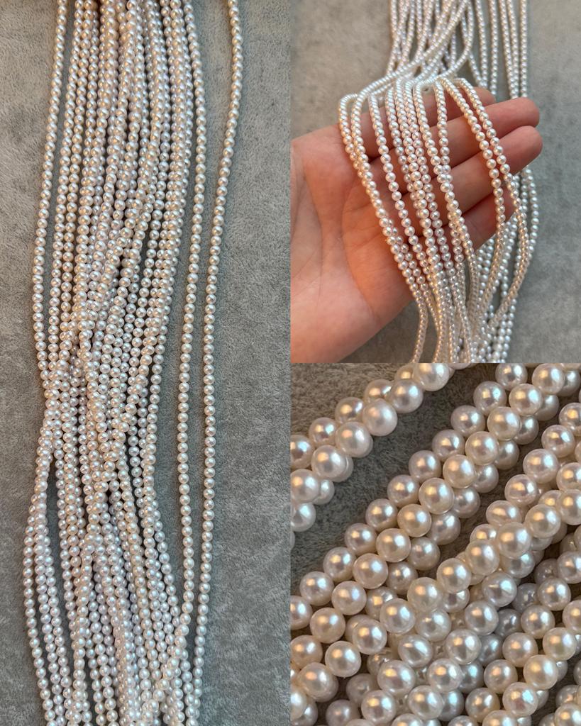 Жемчуг речной элит 3.5-4 мм