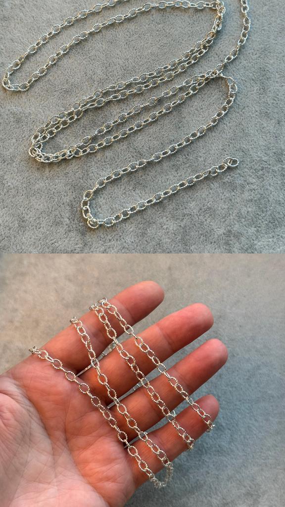 Цепь серебро 925 пр 5 х 4 мм (1 см)