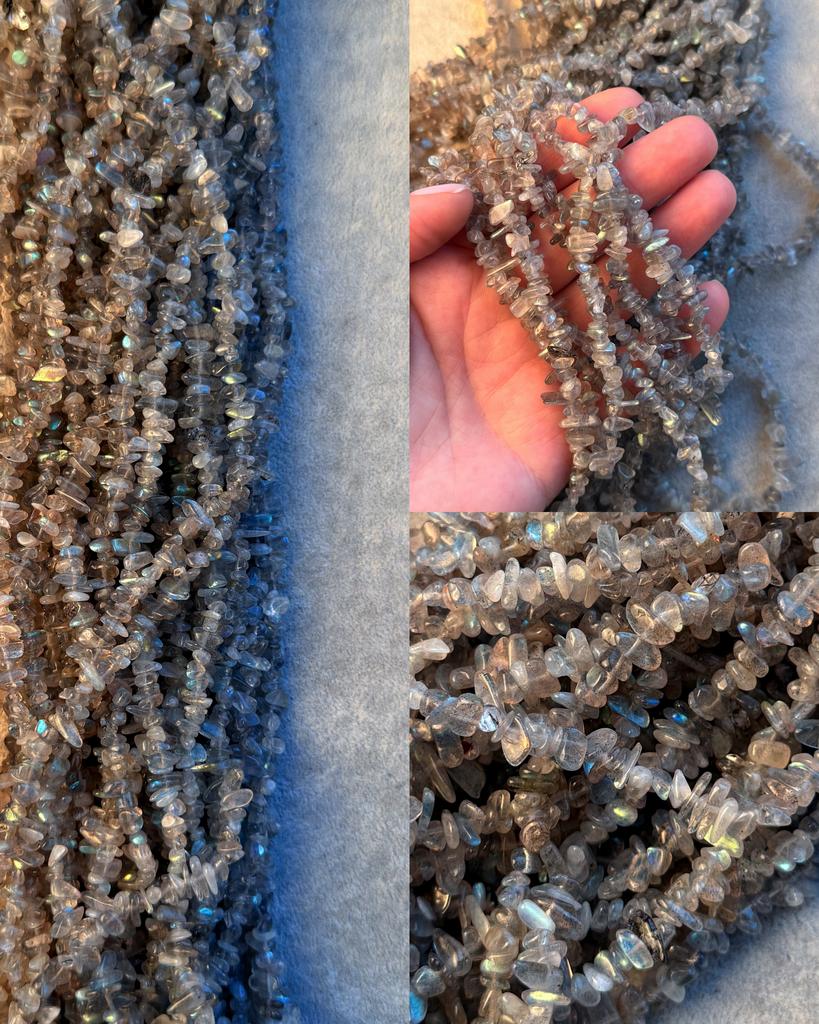 Лабрадор сколы 3 х 5 мм 80 см