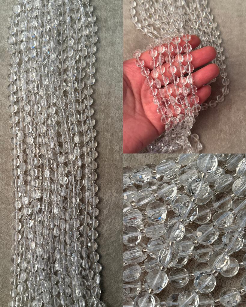 Горный хрусталь  8 х 5 мм