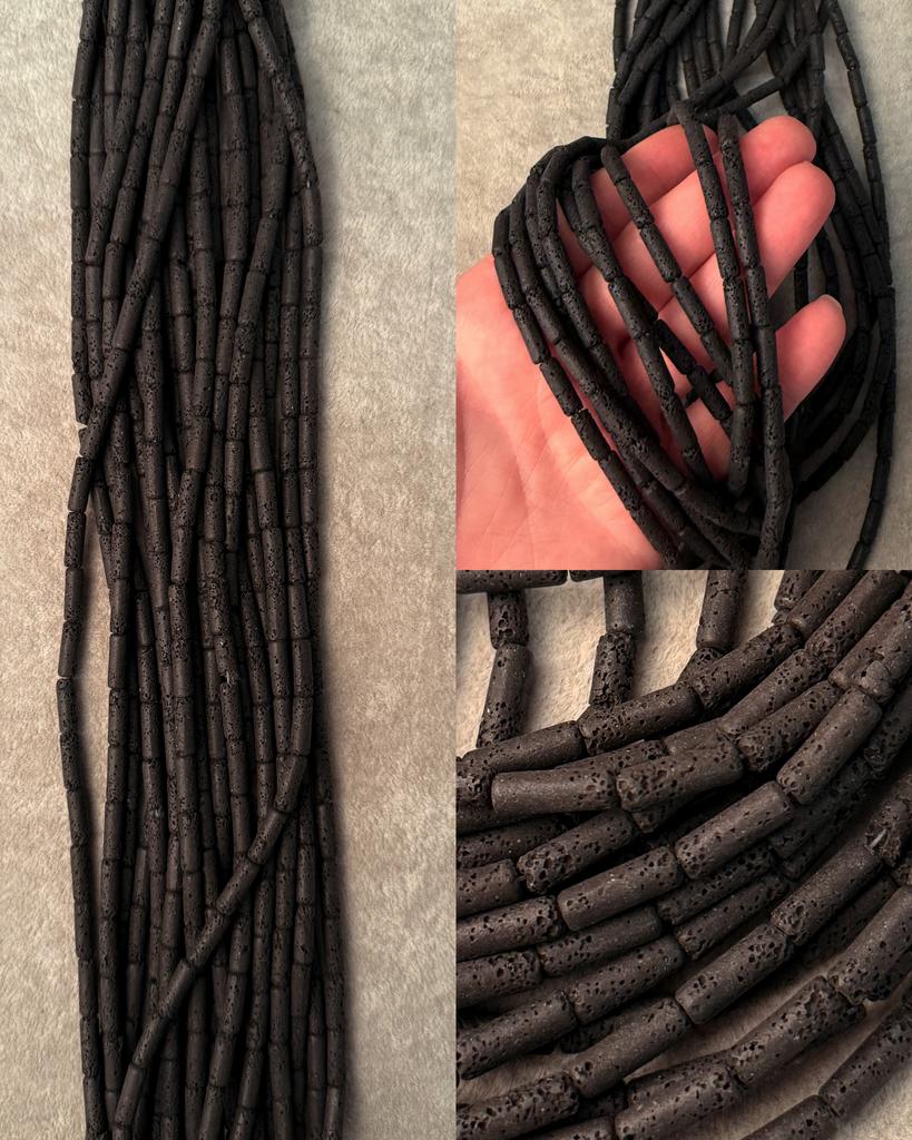 Лава трубочки 13 х 4 мм