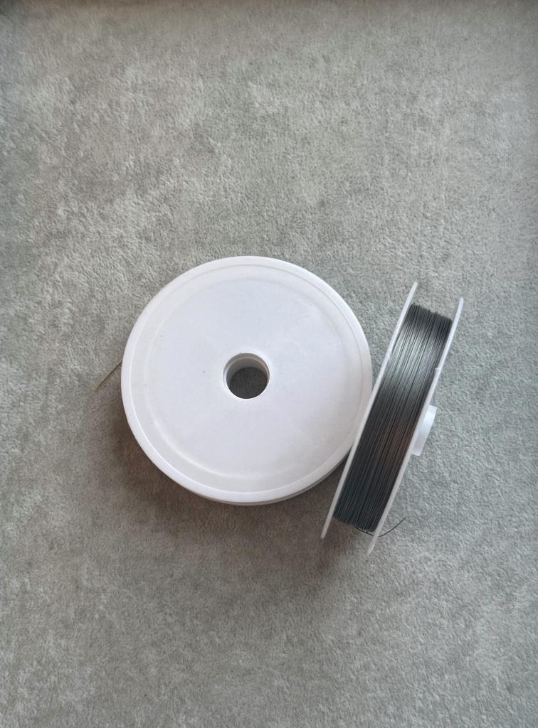 Трос ювелирный под серебро 0.38 мм Китай