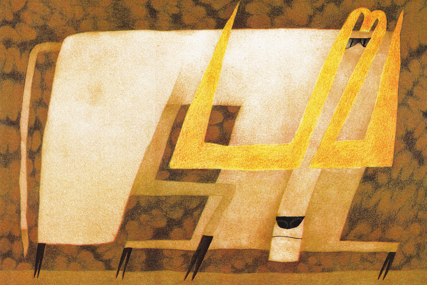 Riso-poster “Bull”