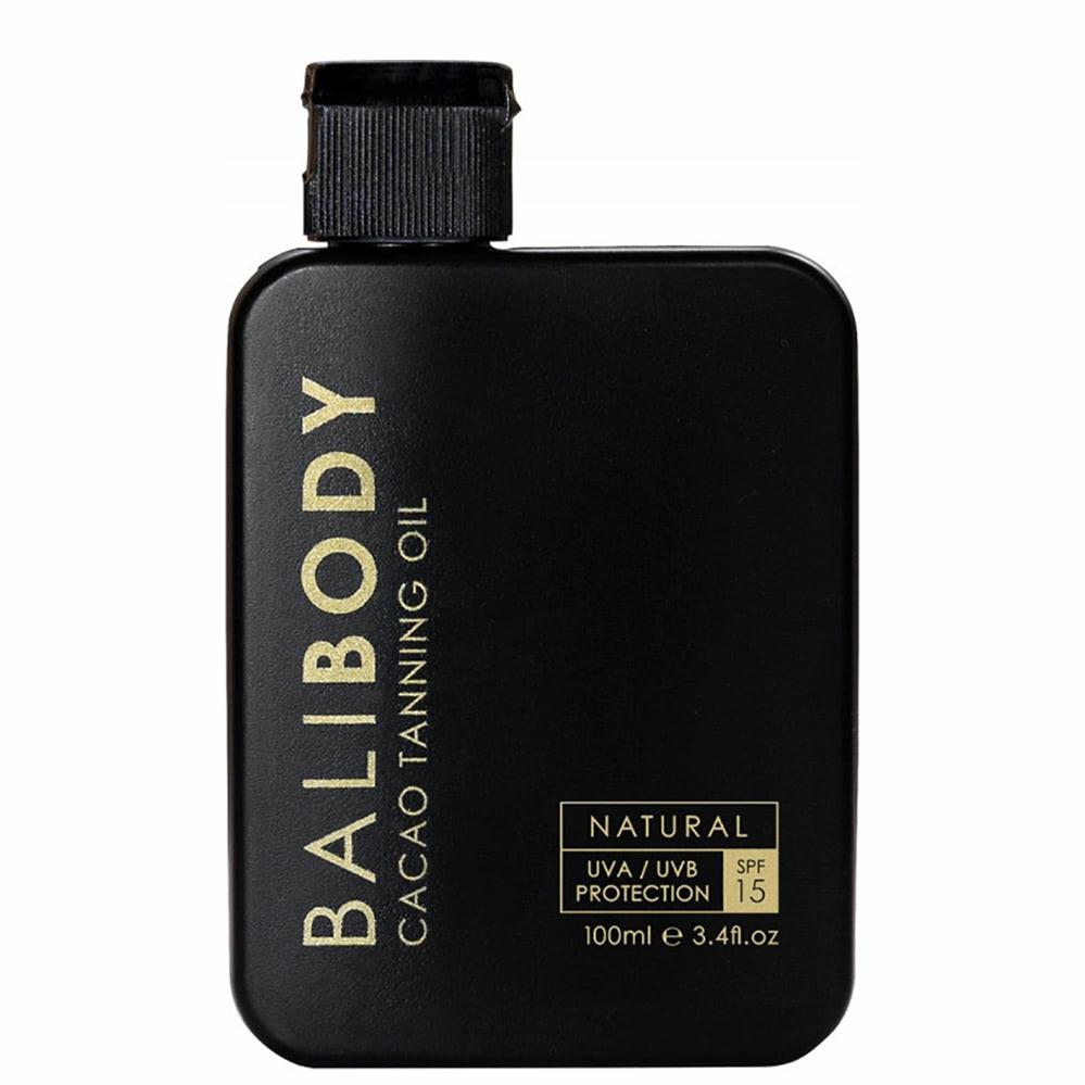 BALI BODY Cacao Tanning Oil SPF15 - Олія для засмаги натуральна
