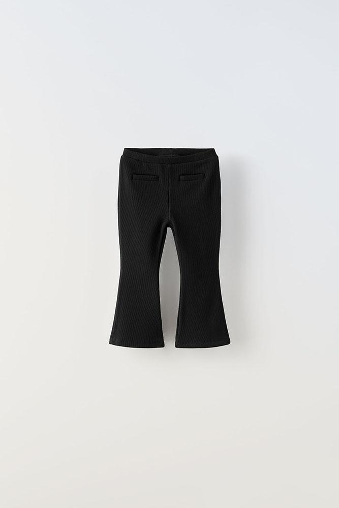 Розкльошені текстуровані штани