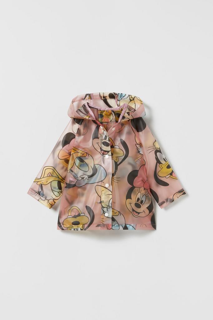 Прозорий дощовик Mouse and friends © Disney Рожевий