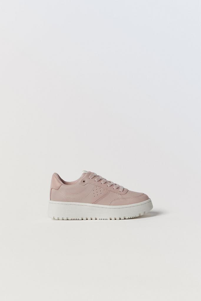 Кросівки з об'ємною підошвою Рожеві