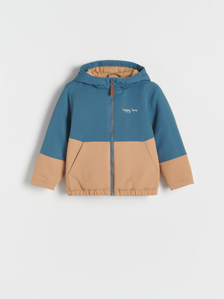 Куртка-парка з каптуром Різнобарвна