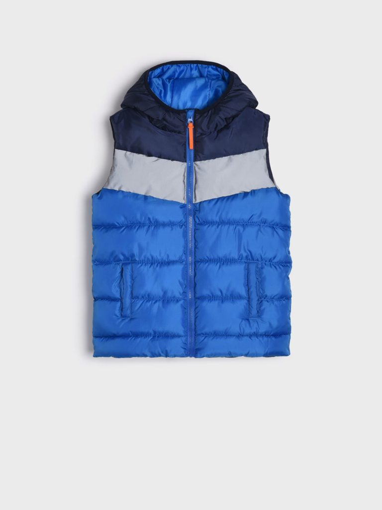 Стьобаний жилет Синій