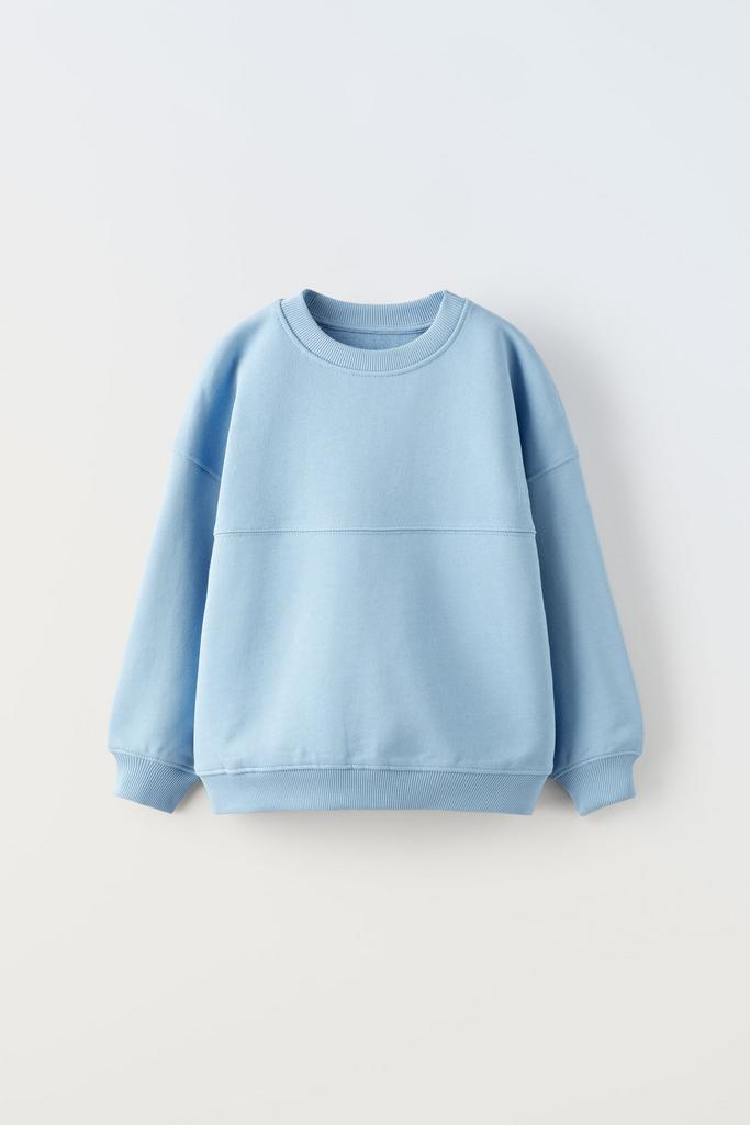 Толстовка True Neutrals з вишивкою Блакитна