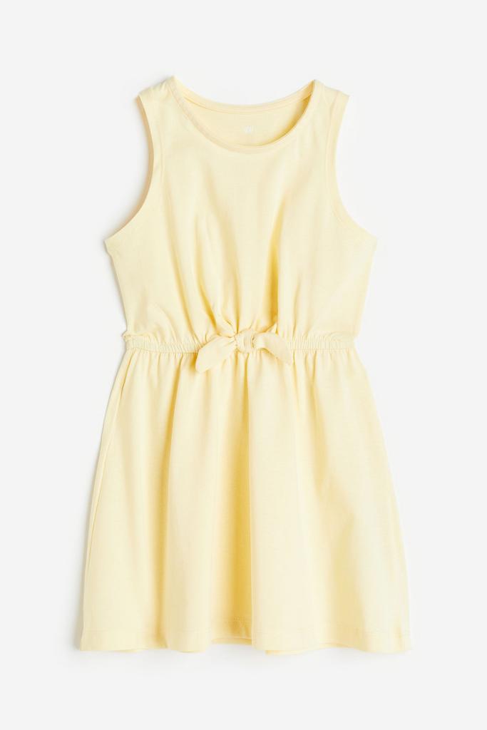 Сукня із зав'язками Жовта