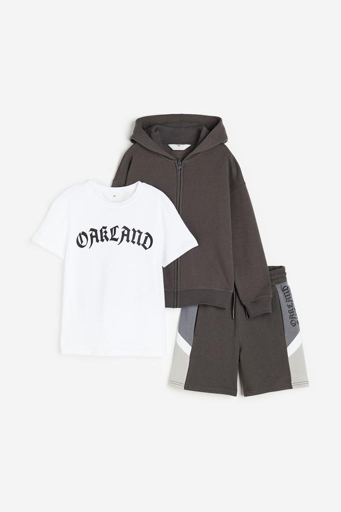 Трикотажний комплект з 3-х предметів "Oakland" Темно-сірий