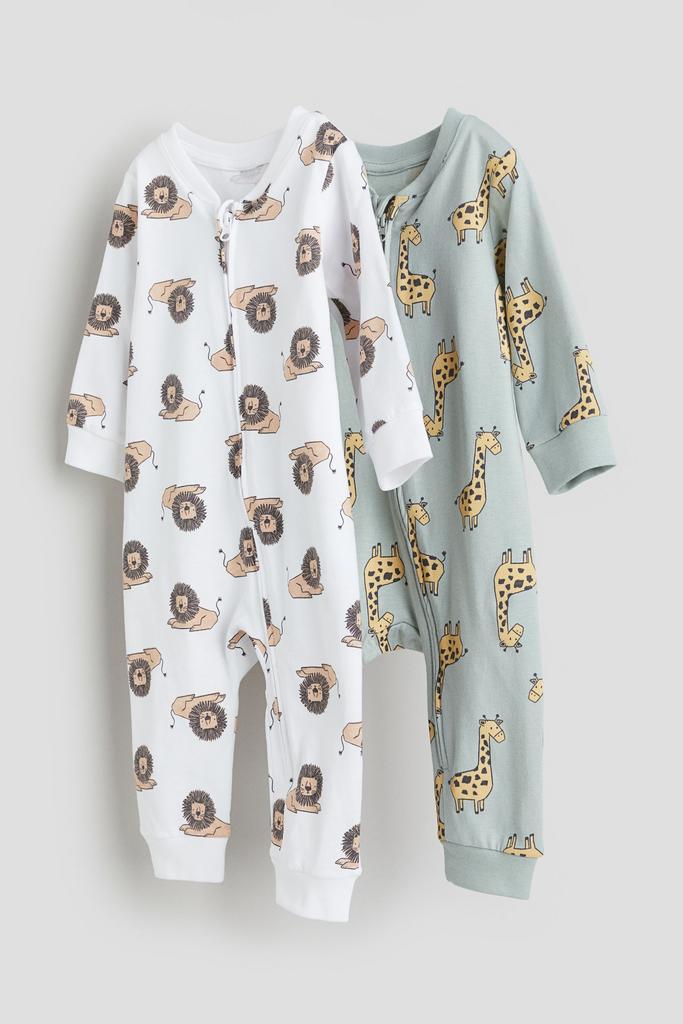 Бавовняна піжама з візерунком