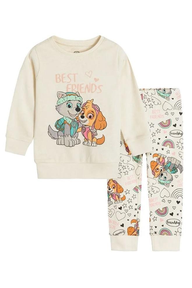 Піжама з принтом Paw Patrol COOL CLUB Кремова