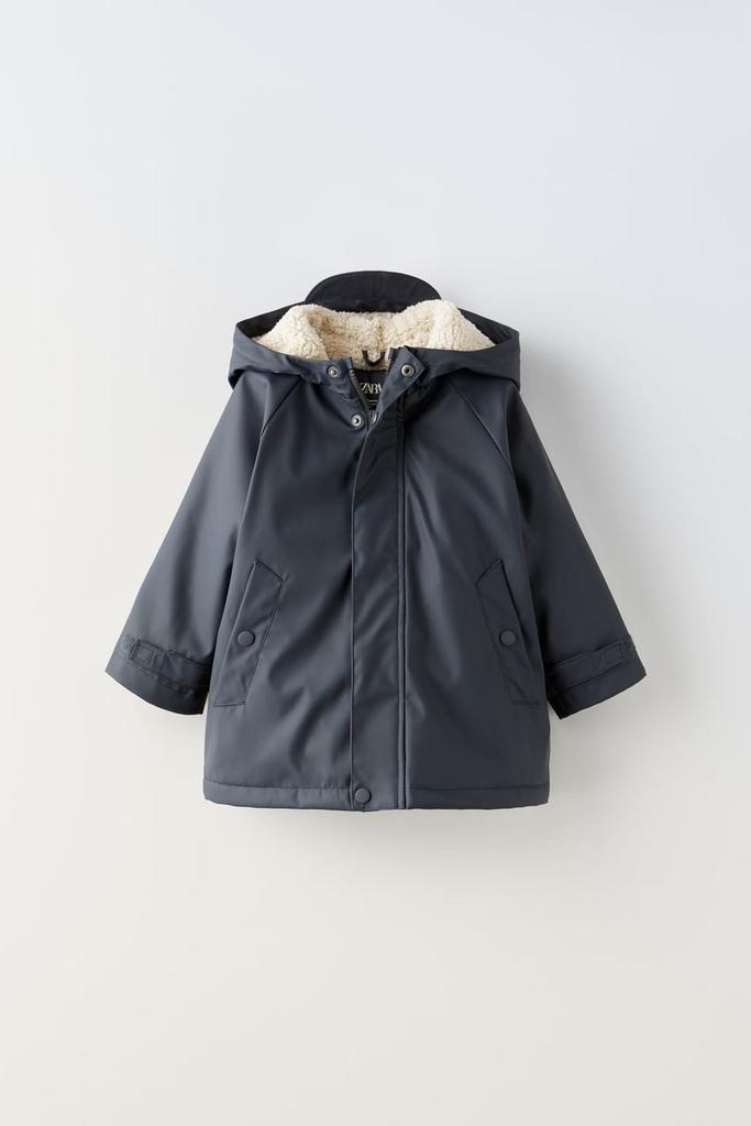 Прогумований дощовик Темно-синій