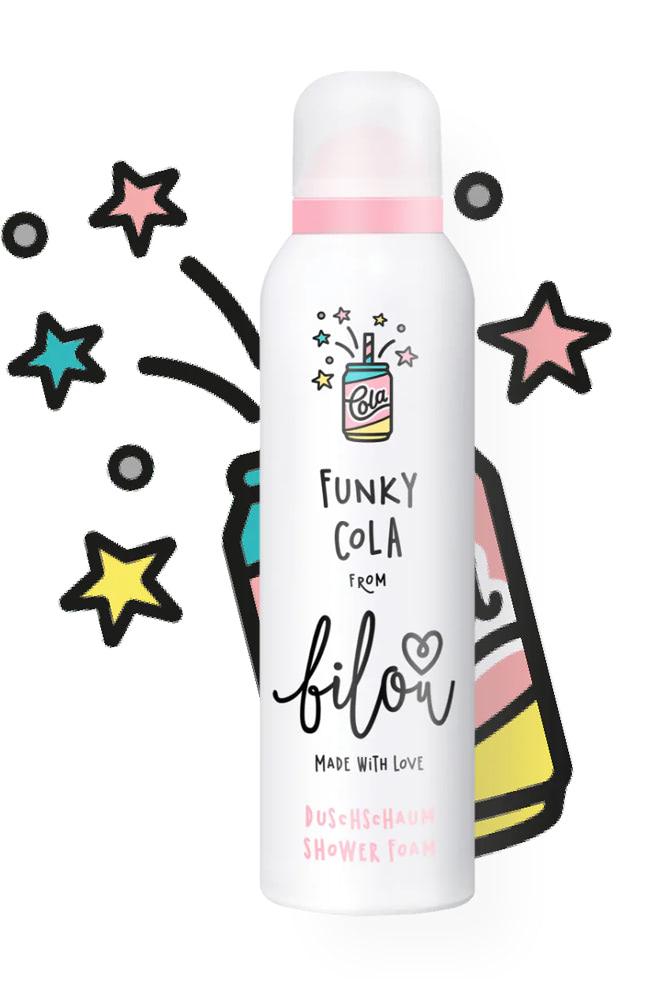 BILOU Funky Cola Shower Foam - Піна для душу Фанкі Кола 200ml