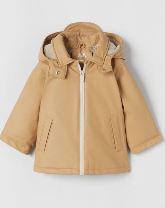 Куртка з капюшоном Бежева