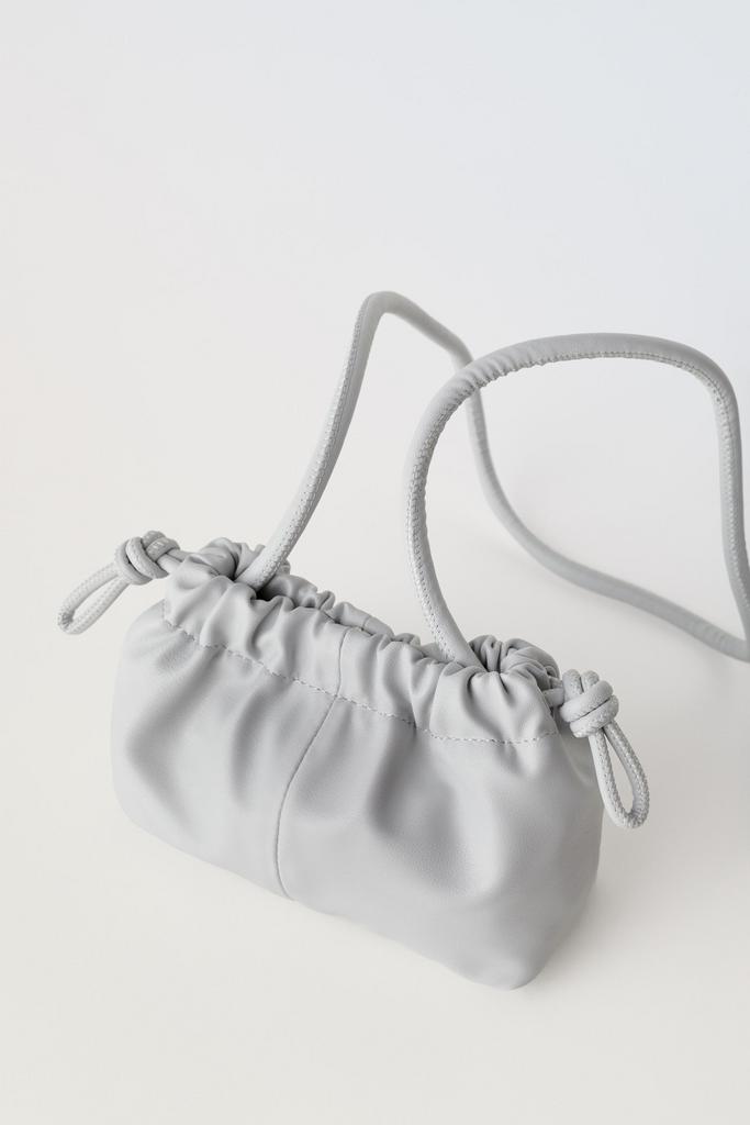 Сумка через плече зі зборками