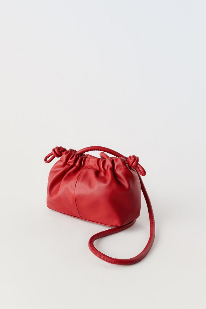 Сумка через плече зі зборками