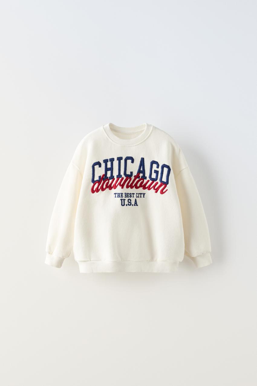 Костюм із вишивкою CHICAGO Білий