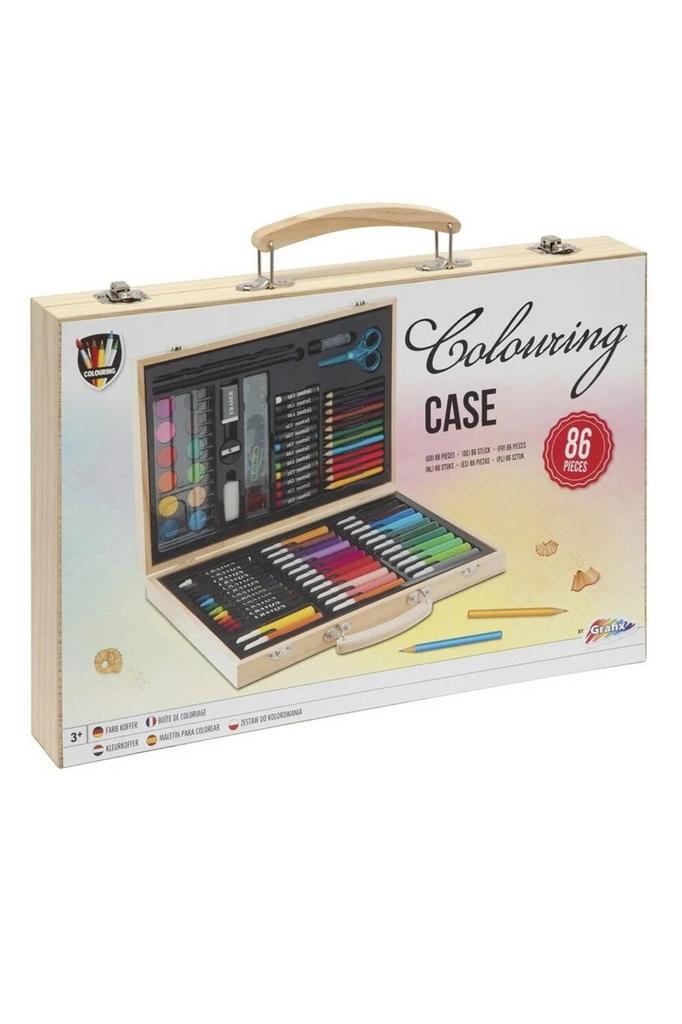 Творчий набір у дерев'яному футлярі