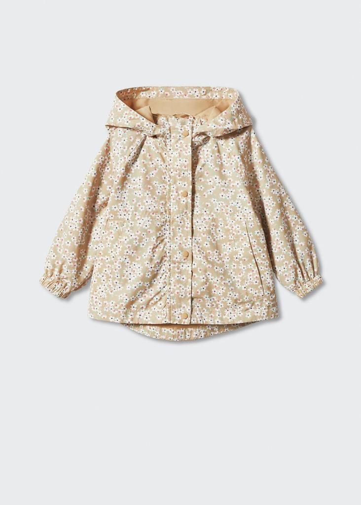 Вітрівка із квітковим принтом